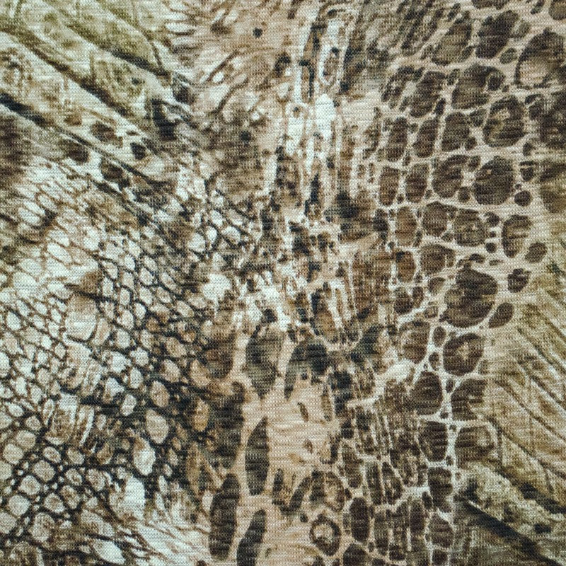 Jersey Tricot Reptile Marron - Ribes y Casals
