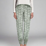 Tissu Maille Crêpe Verte Reptile - Ribes y Casals