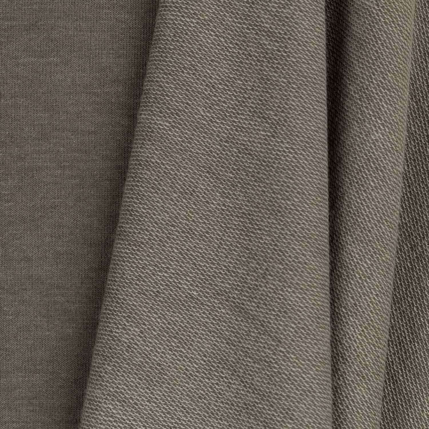 Tissu Frenchterry Kaki - Ribes y Casals