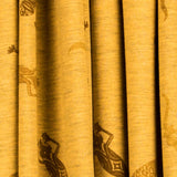 Tissu French Terry Moutarde Lézard - Ribes y Casals