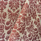 Jersey Jacquard Baroque Grenat - Ribes y Casals
