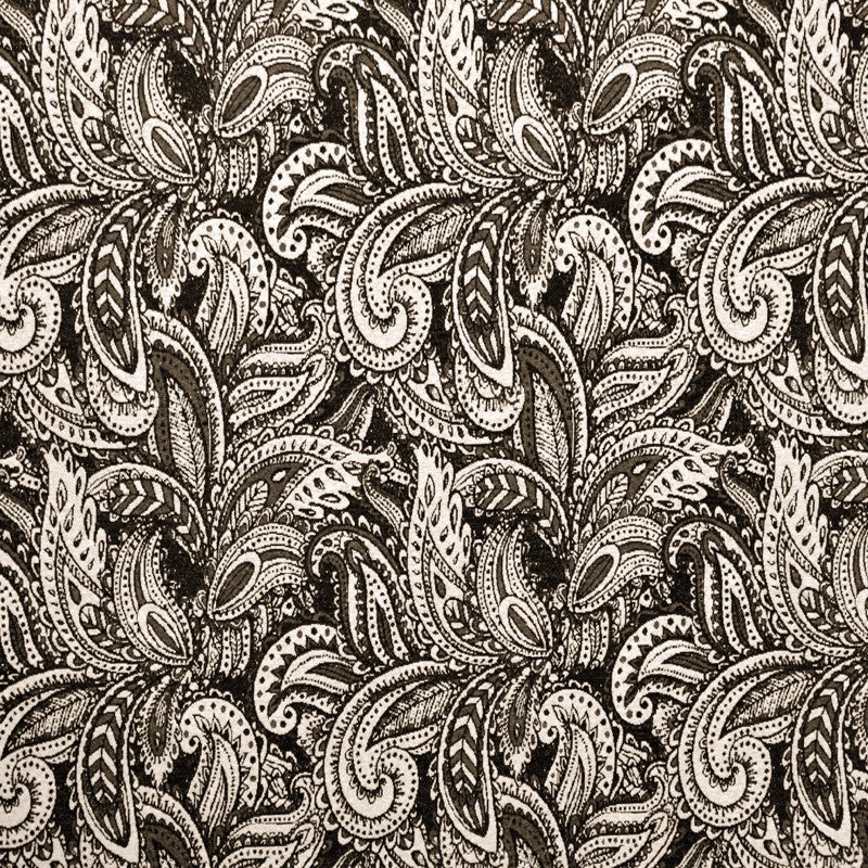Jersey Jacquard Cachemire Marron - Ribes y Casals