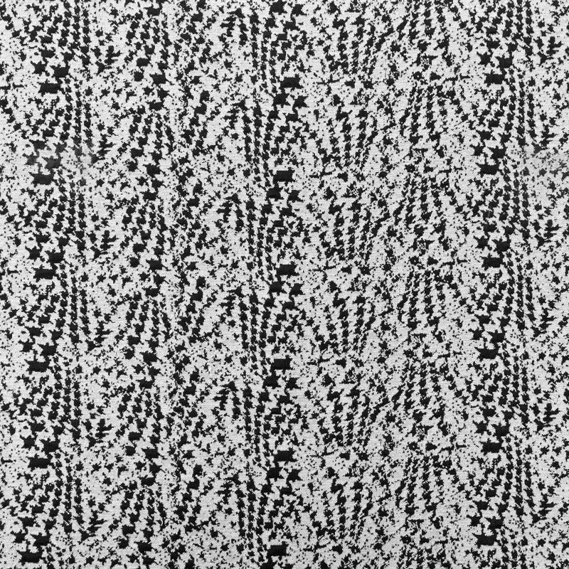 Jersey Jacquard Moucheté Noir - Ribes y Casals