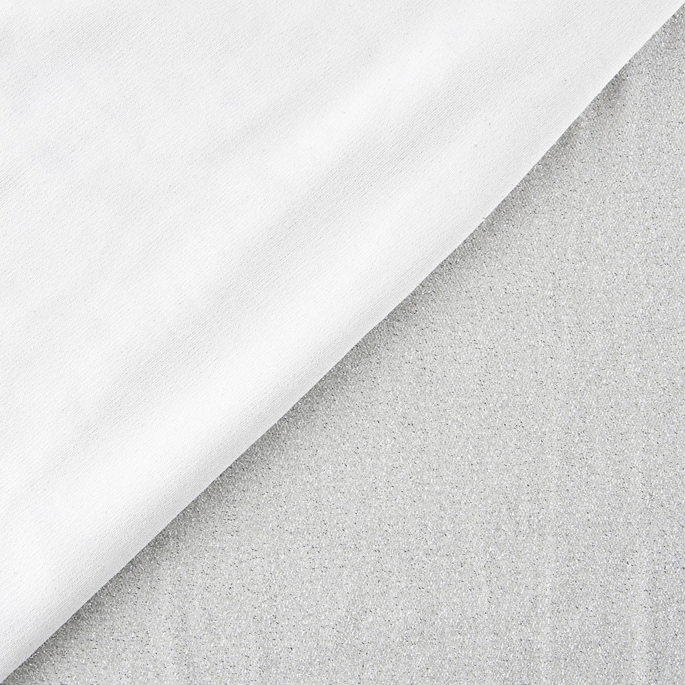 Maille Lamé Argent Blanc - Ribes y Casals