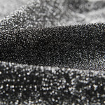 Jersey Lamé Argent Noir 165x145 Cm - Ribes y Casals