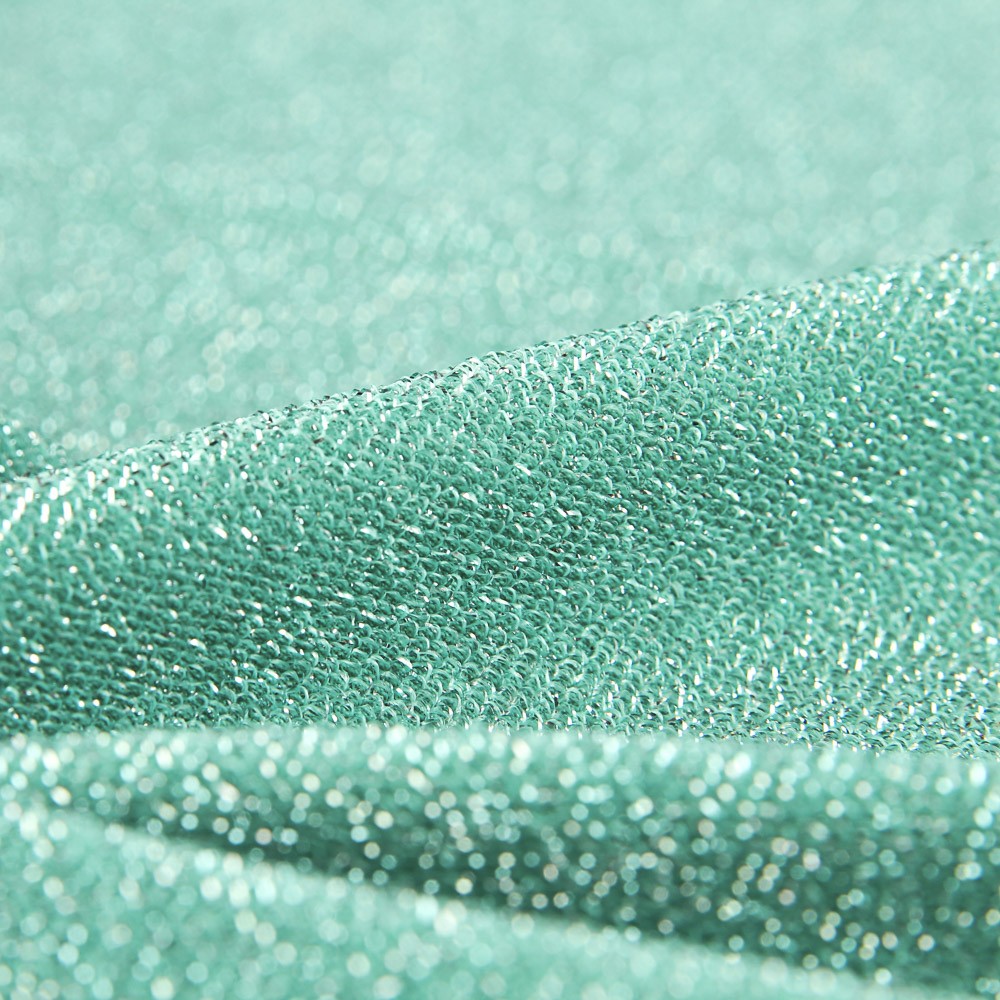 Maille Lamé Vert Eau - Ribes y Casals