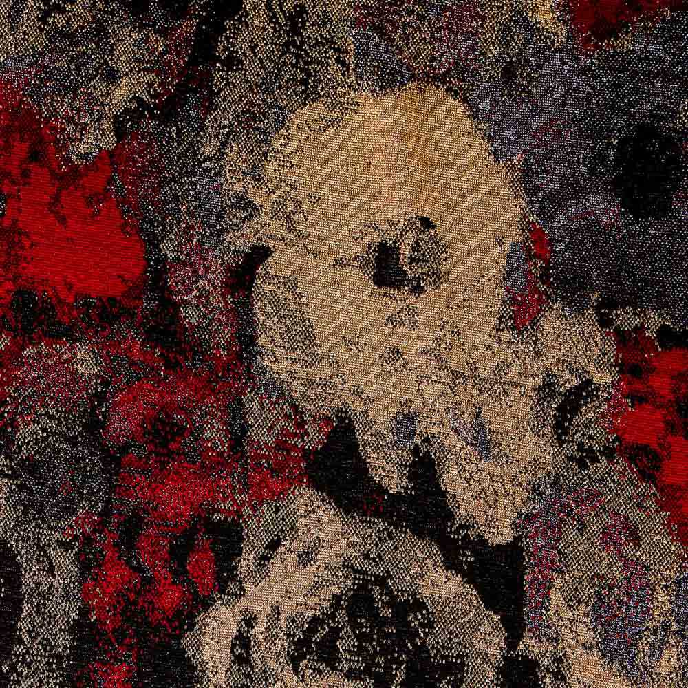 Tissu Maille Lurex Peinture - Ribes y Casals