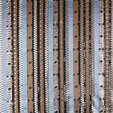 Tissu Lycra Paillettes Ethnique Cuivre - Ribes y Casals