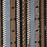 Tissu Lycra Paillettes Ethnique Cuivre - Ribes y Casals