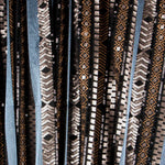 Tissu Lycra Paillettes Ethnique Cuivre - Ribes y Casals