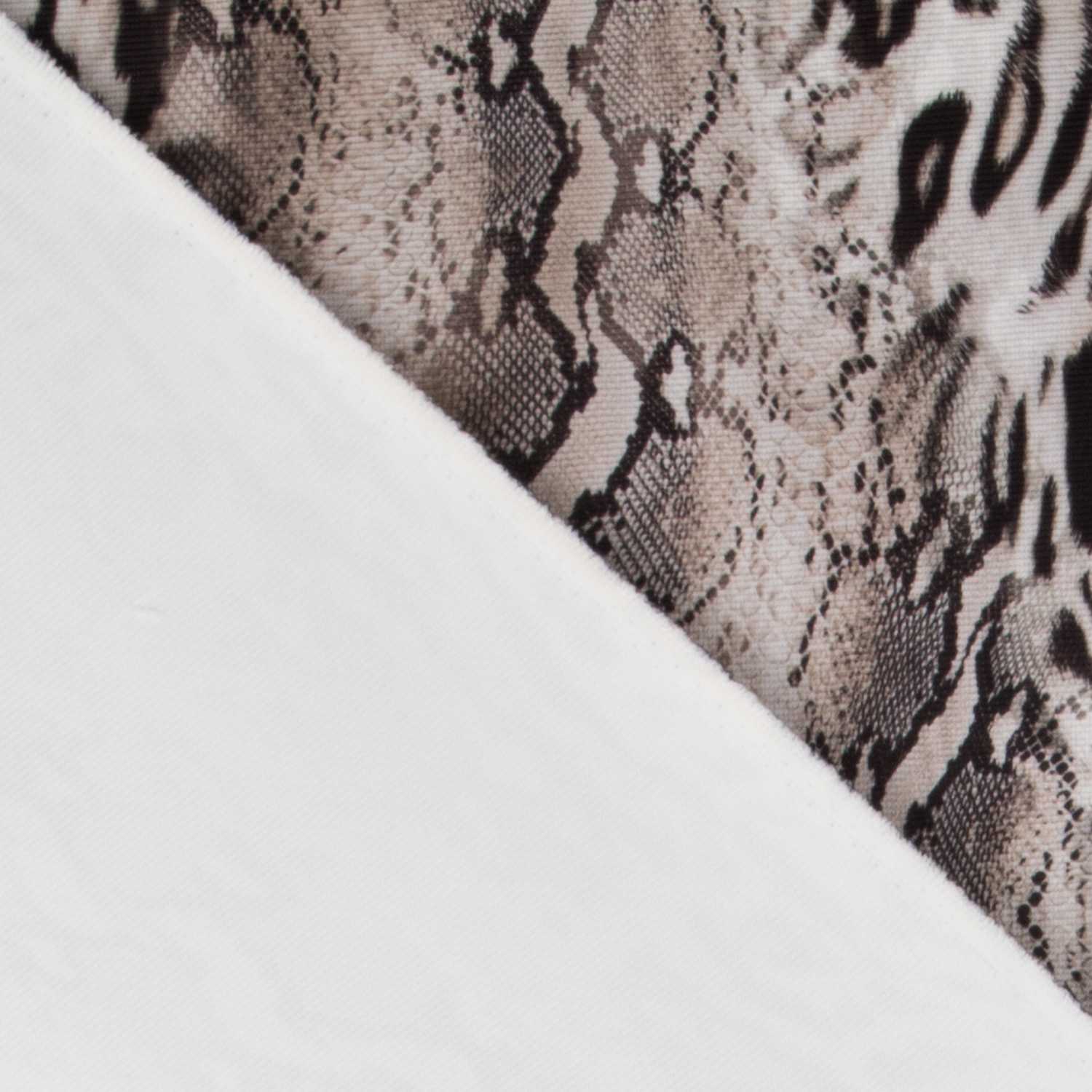 Maille Ottoman Reptile Marron - Ribes y Casals