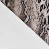 Maille Ottoman Reptile Marron - Ribes y Casals