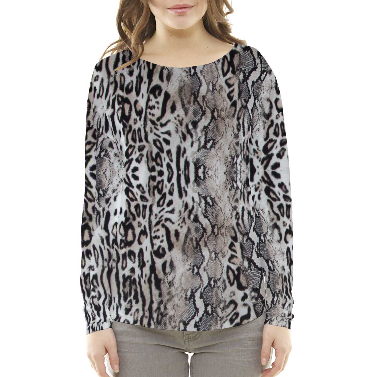 Maille Ottoman Reptile Marron - Ribes y Casals