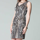 Maille Ottoman Reptile Marron - Ribes y Casals