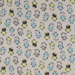 Tissu Maille Moutons Pistache - Ribes y Casals
