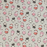Tissu Maille Moutons Rouge - Ribes y Casals