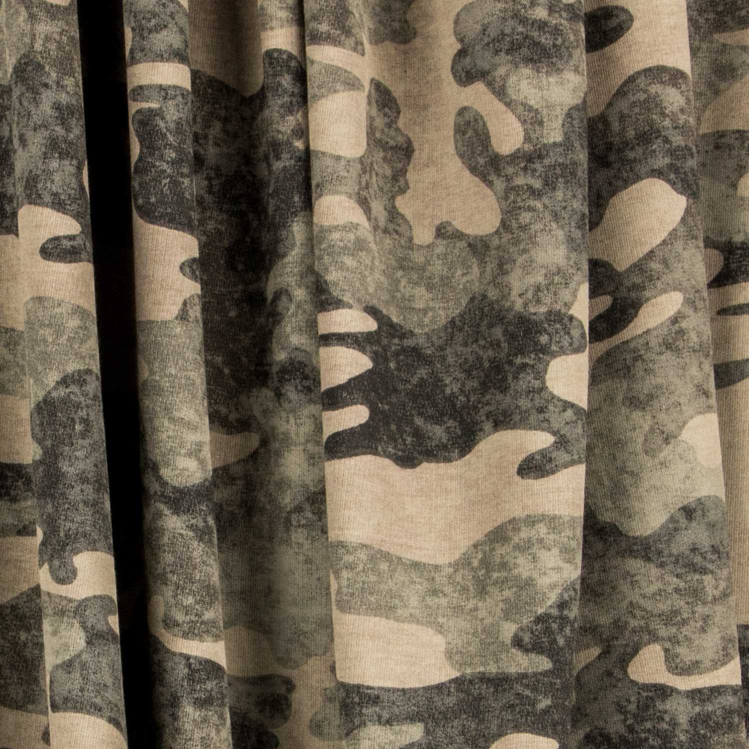 Tissu Jersey Sweat Militar Verde - Ribes y Casals