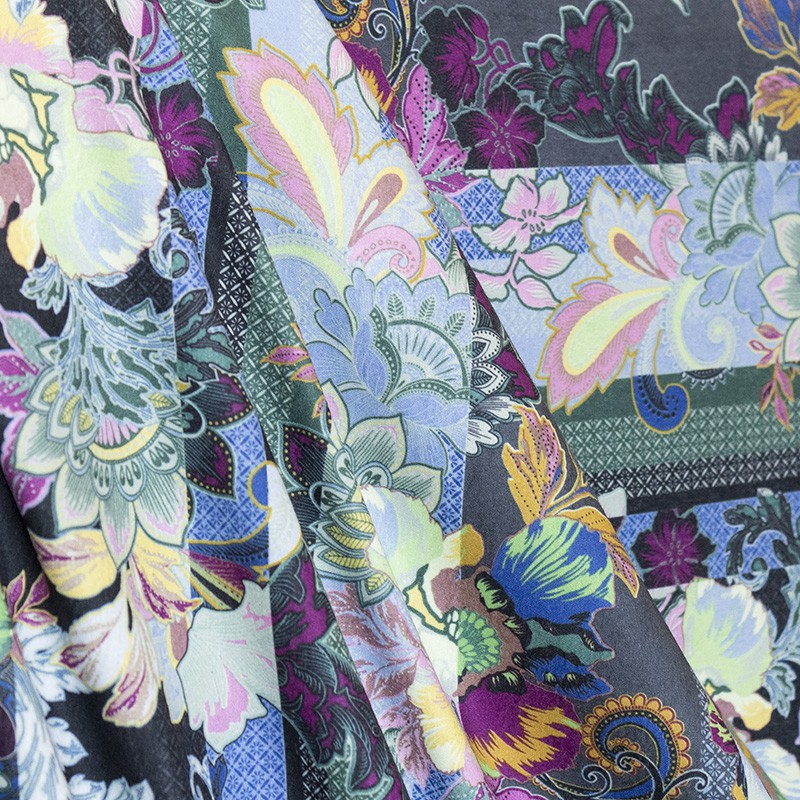Maille Rayures Floral Multicolor - Ribes y Casals