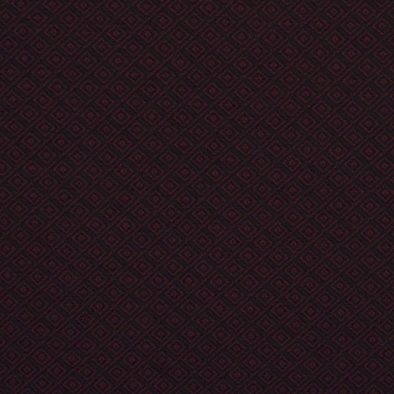 Tissus Jersey Jacquard Losanges Grenat - Ribes y Casals