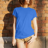 Tissu Jersey Viscose Bleu Victoria - Ribes y Casals