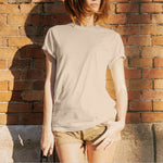 Tissu Jersey Viscose Beige - Ribes y Casals