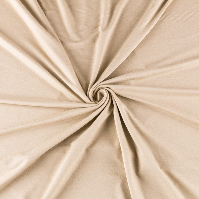 Tissu Jersey Viscose Beige - Ribes y Casals