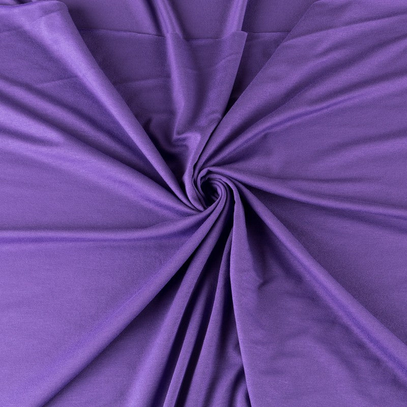 Tissu Jersey Viscose Lilas Foncé - Ribes y Casals