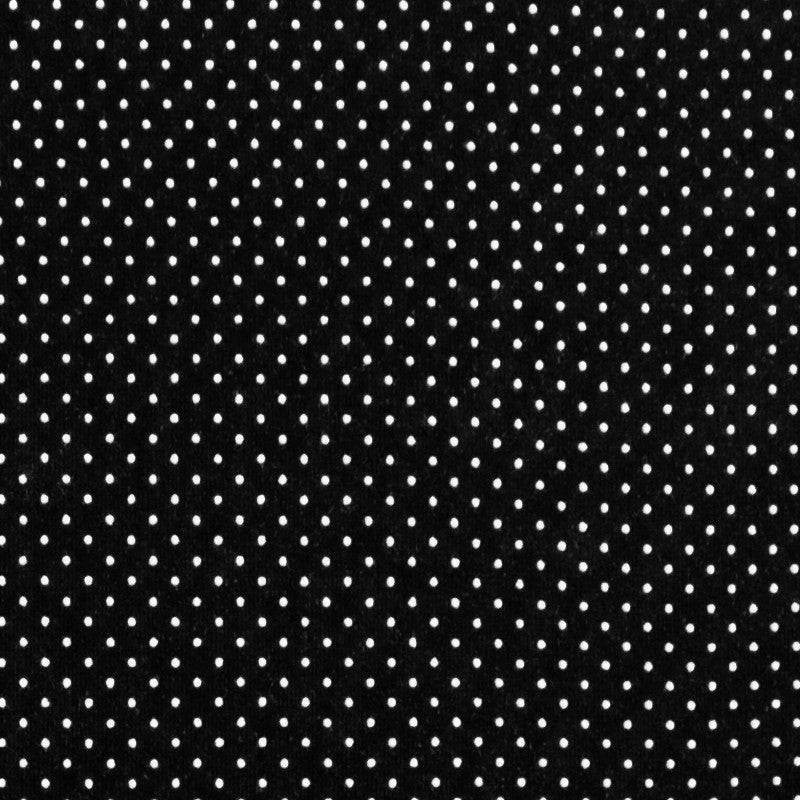 Jersey Viscose à Mini Pois Noir - Ribes y Casals