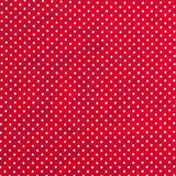 Jersey Viscose à Mini Pois Rouge - Ribes y Casals