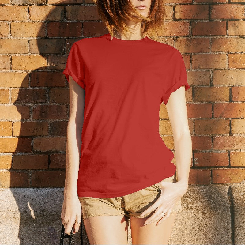 Tissu Jersey Viscose Orange Mecanique - Ribes y Casals