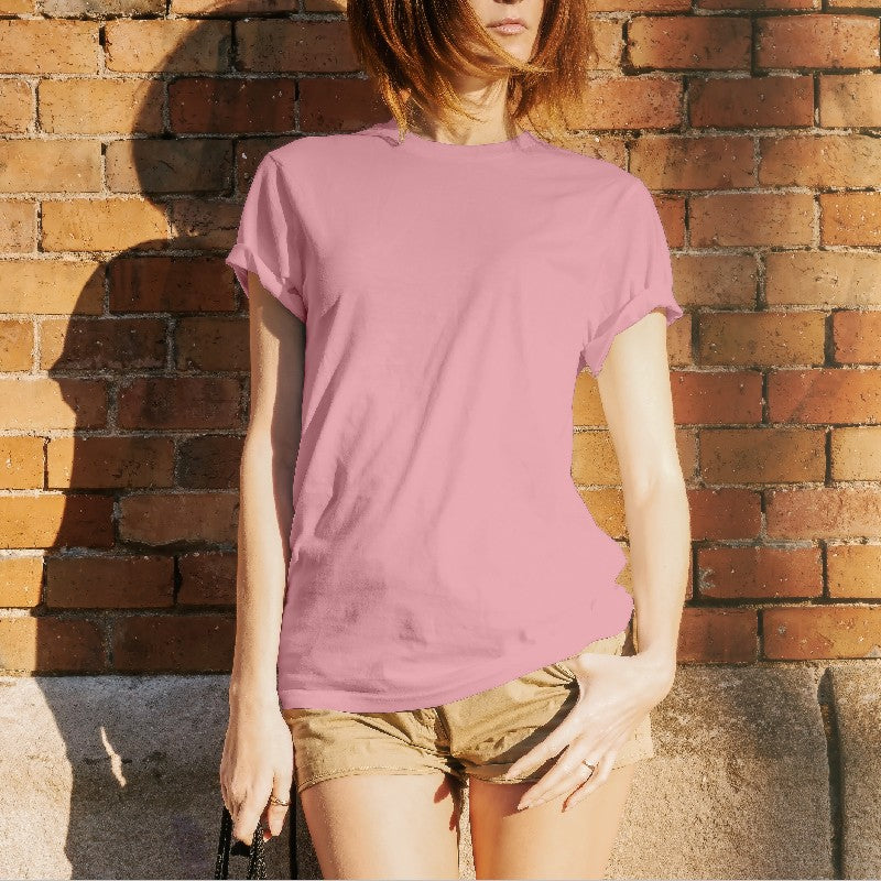 Tissu Jersey Viscose Rose Pâle - Ribes y Casals