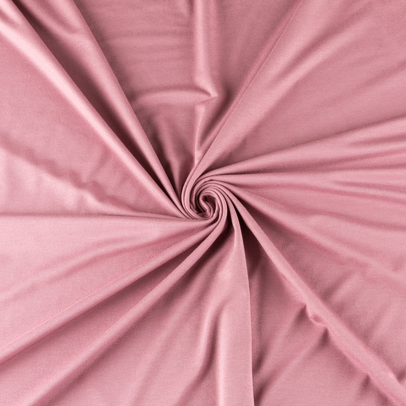 Tissu Jersey Viscose Rose Pâle - Ribes y Casals