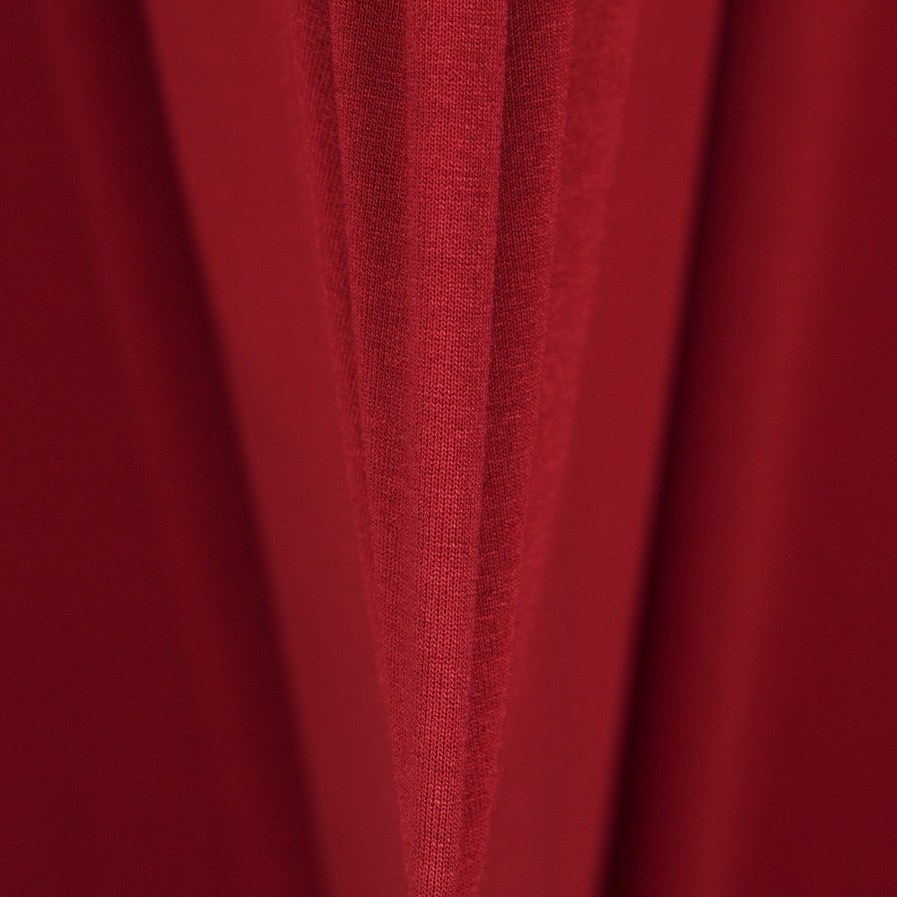 Tissu Jersey Viscose Rouge - Ribes y Casals