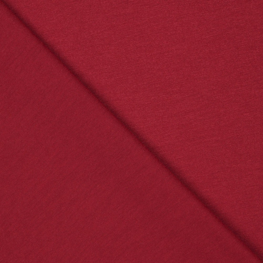 Tissu Jersey Viscose Rouge - Ribes y Casals