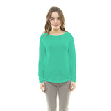 Tissu Jersey Viscose Vert d&#39;Eau - Ribes y Casals