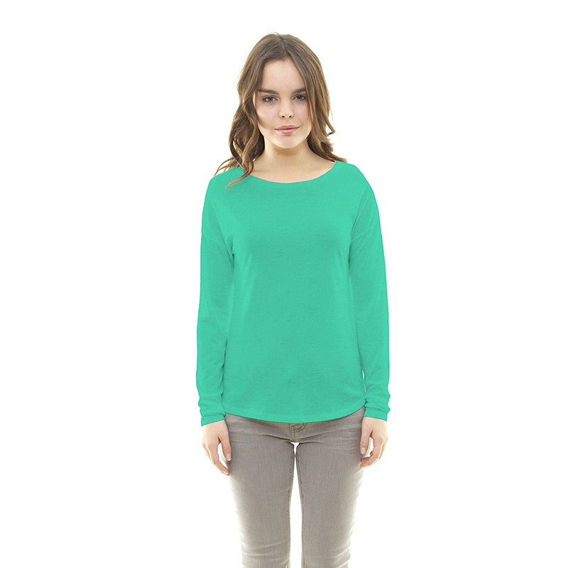 Tissu Jersey Viscose Vert d&#39;Eau - Ribes y Casals