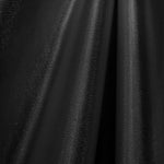 Coupon Tissu Satinette Noir 150x150 cm - Ribes y Casals