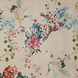 Tissu Satin Mikado Oiseaux Pierre Clair - Ribes y Casals