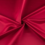 Tissu Satin Polyester Rouge Rubis - Ribes y Casals