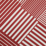 Satin Rayures Rouge - Ribes y Casals