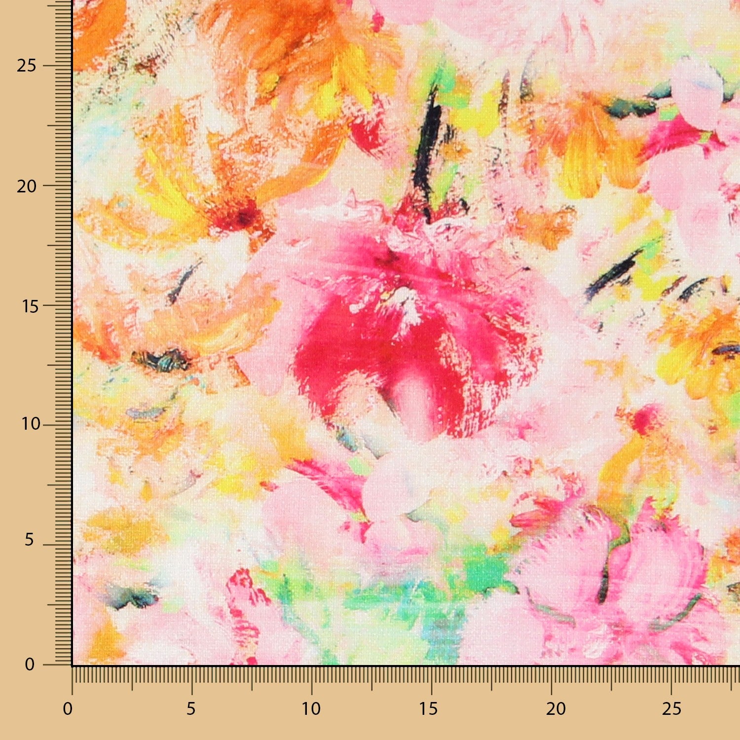 Tissu Rustique Explosion Aquarelle - Ribes y Casals