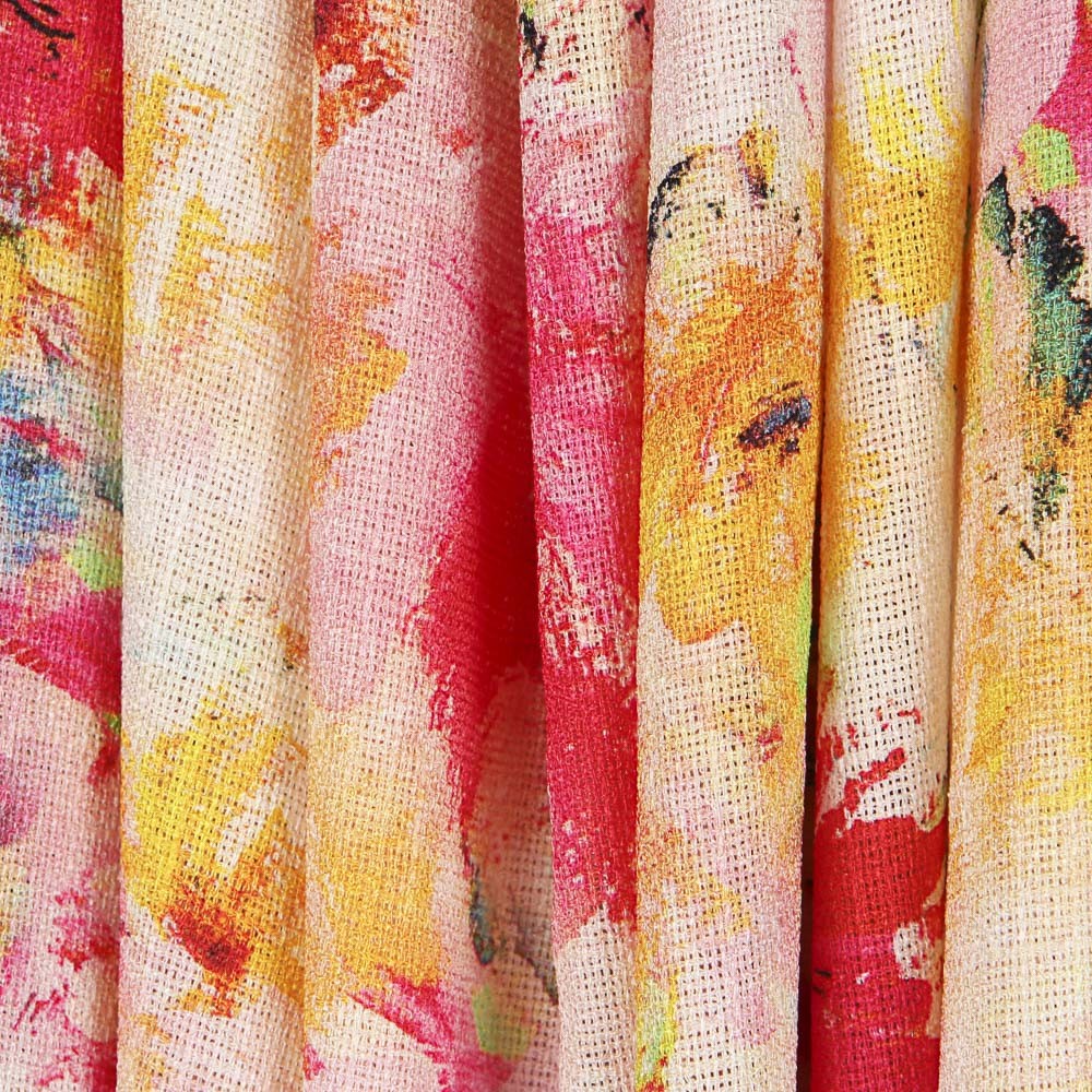 Tissu Rustique Explosion Aquarelle - Ribes y Casals