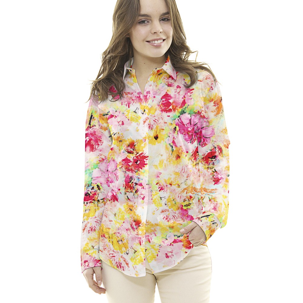 Tissu Rustique Explosion Aquarelle - Ribes y Casals