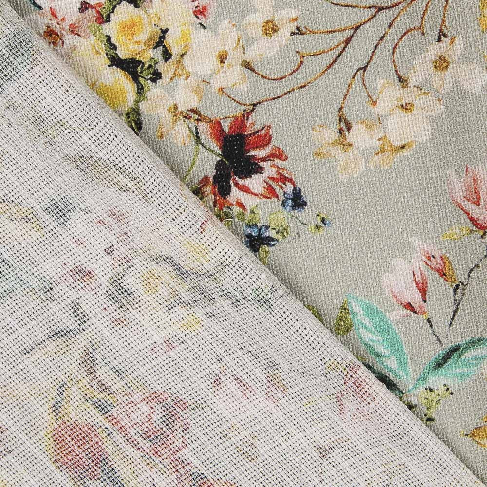 Tissu Rustique Crétonnes Vert - Ribes y Casals