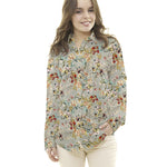 Tissu Rustique Crétonnes Vert - Ribes y Casals