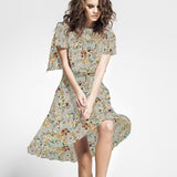 Tissu Rustique Crétonnes Vert - Ribes y Casals