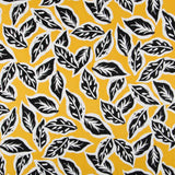 Tissu Rustique Feuilles Ocre - Ribes y Casals