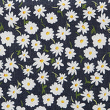 Tissu Rustique Marguerites Bleu Foncé - Ribes y Casals