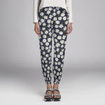 Tissu Rustique Marguerites Bleu Foncé - Ribes y Casals