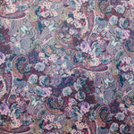 Sergé Polyester Cachemire Grenat - Ribes y Casals